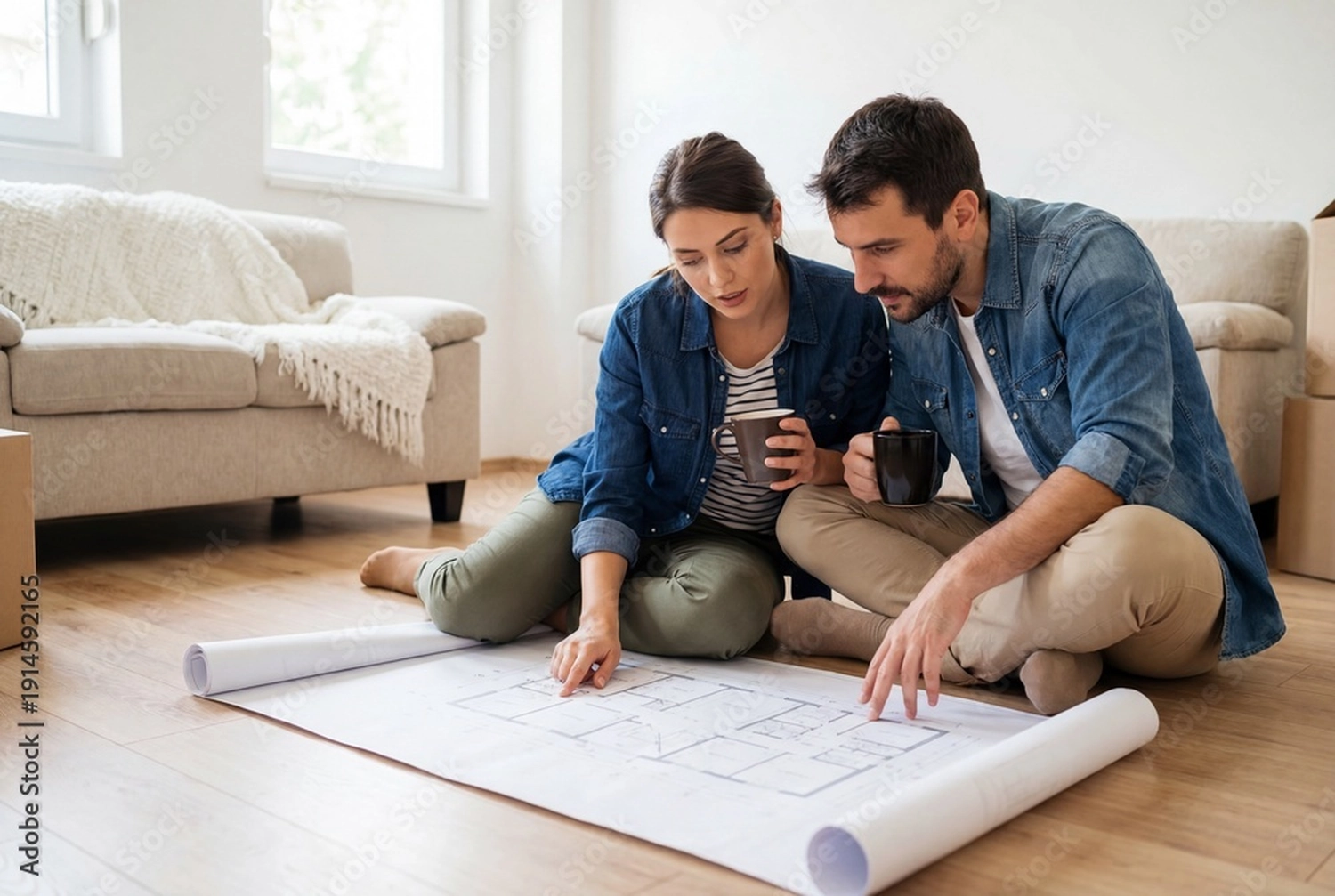 Deltatherm Energieberatung GmbH - Zwei asiatische Geschäftsleute treffen sich mit Windkraftingenieuren, um über Lösungen im Bereich erneuerbarer Energien zu diskutieren.